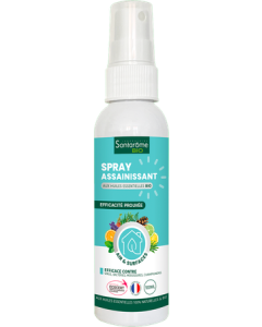 Santarome Spray Assainissant Bio aux 20 Huiles Essentielles 100ml