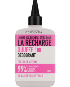 Cadentia Déodorant Fleurs de Coton Recharge 100ml