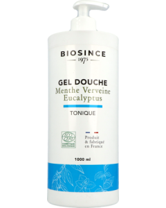 Biosince 1975 Gel Douche Menthe Verveine Eucalyptus Bio 1l