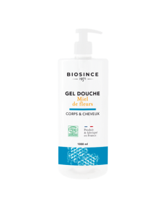 Biosince 1975 Gel Douche Miel Fleur Bio 1L