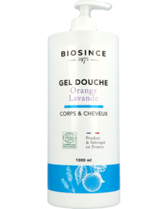 Biosince 1975 Gel Douche Orange Lavande Bio 1L