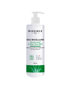 Biosince 1975 Eau Micellaire Aloe Vera Bio 500ml