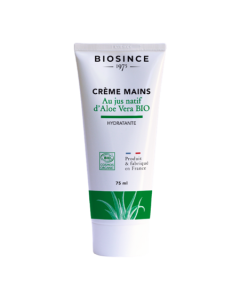 Biosince 1975 Crème Mains Aloe Vera Bio 75ml