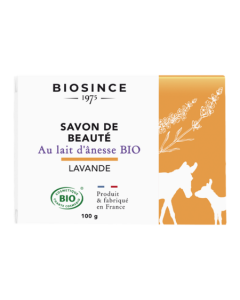 Gravier Savon Bio Au Lait D'Anesse + Huile Essentielle Lavande 100g