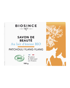 Gravier Savon Bio Au Lait D'Anesse + Huile Essentielle Patchouli Ylang 100g