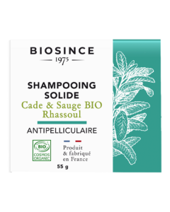Biosince 1975 Shampooing Solide Cade Sauge Bio 55g