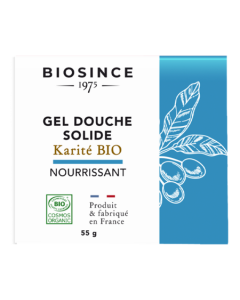 Biosince 1975 Gel Douche Solide Karité Bio 55g