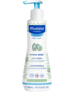 Mustela Hydra Bébé Lait Corps Peaux Normales 300ml
