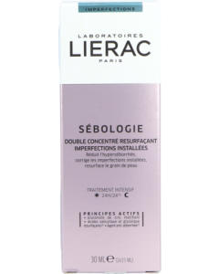 Lierac Sébologie Double Concentré Resurfaçant Imperfections Installées 30ml