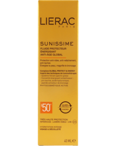 Lierac Sunissime Fluide Visage SPF50 40ml