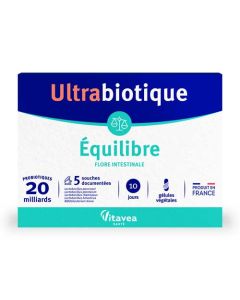 Vitavea Ultrabiotique Equilibre 10 Jours 10 Gélules