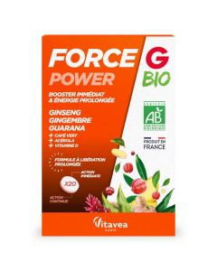 Vitavea Force G Power Bio 20 comprimés