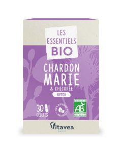 Vitavea Les Essentiels Bio Chardon Marie 30 Gélules