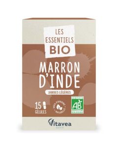 Vitavea Les Essentiels Bio Marron D'Inde 15 Gélules