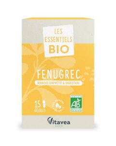 Vitavea Les Essentiels Bio Fenugrec 15 Gélules