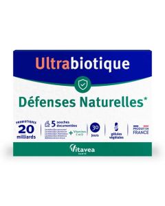 Vitavea Ultrabiotique Défenses Naturelles 30 Gélules