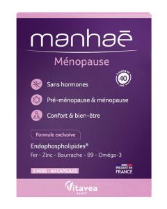Vitavea Manhae Ménopause 2 Mois 60 Capsules