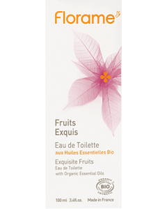 Florame Eau De Toilette Fruits Exquis Bio 100ml