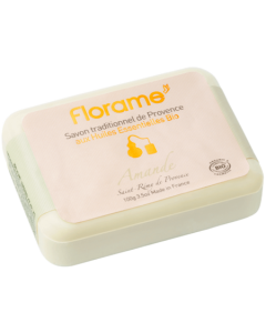 Florame Savon Solide Amande Bio 100g