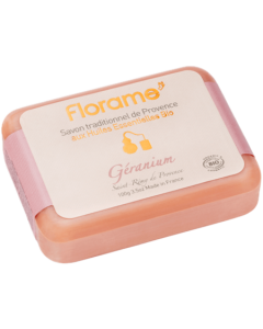 Florame Savon Solide Geranium Bio 100g