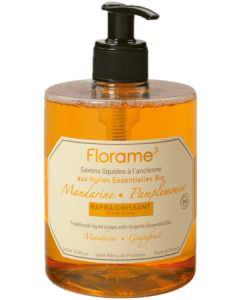 Florame Savon Liquide Mandarine Pamplemousse Bio 500ml
