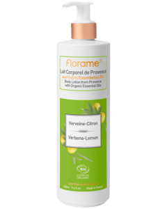 Florame Lait Corporel De Provence Verveine Citron Bio 400ml