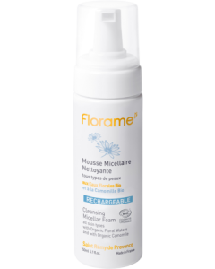 Florame Mousse Micellaire Nettoyante Bio 200ml