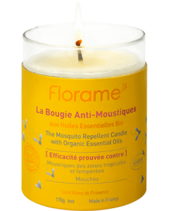 Florame Anti-Moustique Bougie Bio 170g