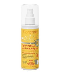 Florame Antimoustique Famille Air Tissus Bio Spray 90ml