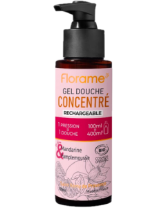 Florame Gel Douche Concentre Mandarine Pamplemousse Cosmos 100ml