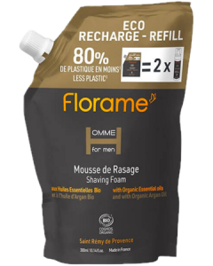Florame Homme Ecorecharge Mousse Rasage 300ml