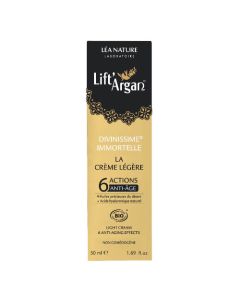 Lift Argan La Crème Légère Divinissime Immortelle 50 ml