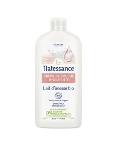 Natessance Crème de Douche Hydratante Lait D'Anesse 500ml