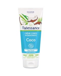 Natessance Crème Corps Hydrante Coco Bio 200ml