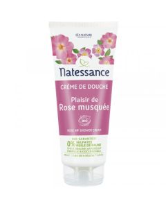 Natessance Crème de Douche Plaisir de Rose Musquée 200 ml