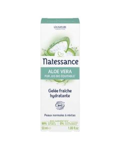 Natessance Aloé Vera Gelée Fraiche Hydratante 50ml