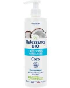 Natessance Bio Lait Corps Revitalisant Coco Bio 400ml