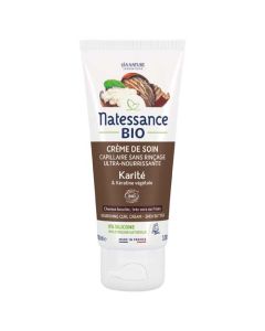 Natessance Crème de Soin Capillaire Karité Sans Rinçage 100ml