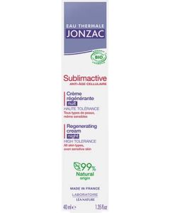 Eau Thermale Jonzac Sublimactive Crème Régénérante Nuit 40 ml