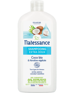 Natessance Shampooing Hydratant Coco 500ml