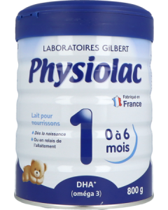 Physiolac 1 Poudre 0-6 mois 800g