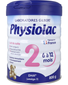 Physiolac 2 Poudre 800g