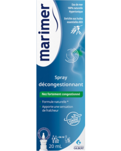 Marimer Décongestionnant Huile Essentielle Spray Nasal 20ml