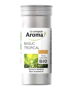 Le Comptoir Aroma Huile Essentielle de Basilic Tropical Bio 10ml
