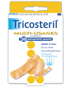 Tricosteril Multi-usages 30 Pansements Assortis
