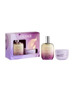 Caudalie Coffret Huile Soin Lissage & Glow Noel 2023