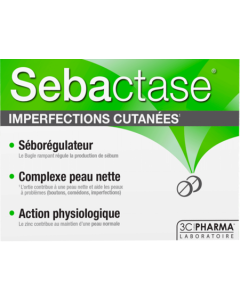 3C Pharma Sebactase Comprime 30