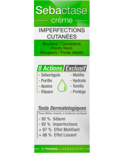 3C Pharma Sebactase Crème Anti Imperfections 50ml