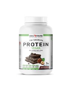 Éric Favre Protéines Vegan Goût Choco Noisette 2Kg 
