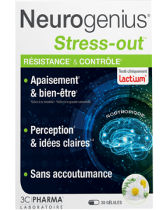 3C Pharma Neurogenius Stress Out Gélules x30
